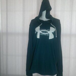 Under Armour Hooded Long Sleeve Sweatshirt Teal XL